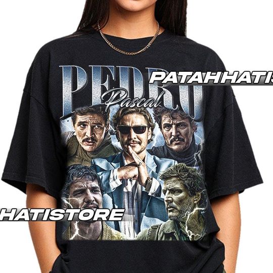 Discover Pedro Pascal Vintage T-Shirt