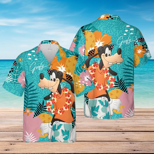 Discover goofyy Hawaiian Shirt, Summer Vacation Aloha Shirt, Disneyyy Beach Shirt