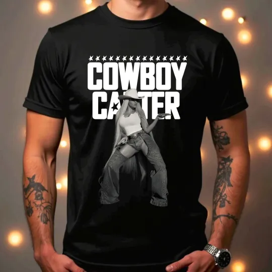 Discover Beyonce Cowboy Carter Tour 2025 T-Shirt, Concert Music Fan Gift