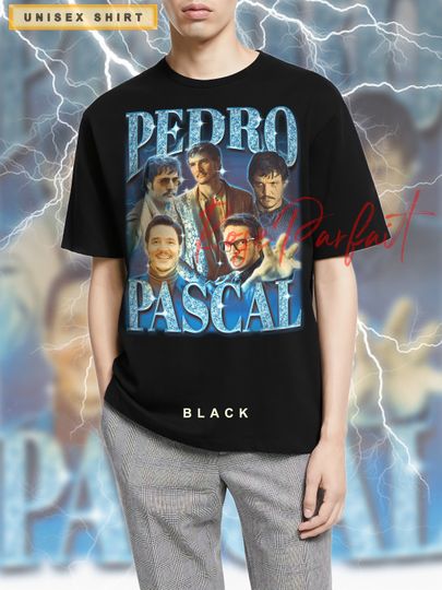 Discover Pedro Pascal Shirt, Retro Vintage Pedro Pascal Shirt, Narco Pedro Pascal Fans Gift