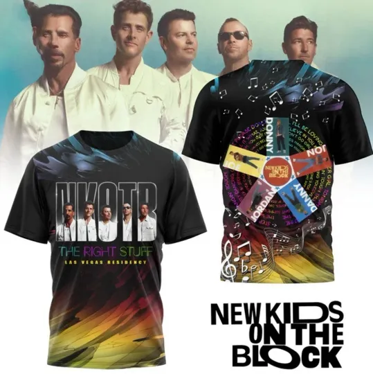 Discover NK on The Block The Right Stuff 3D AOP T Shirt Full Size S-5XL