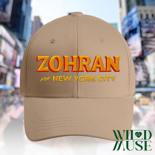 Discover Mayor Mamdani 2025 Embroidery Cap, NYCs First Muslim Mayor Hat, Zohran 2025 Cap