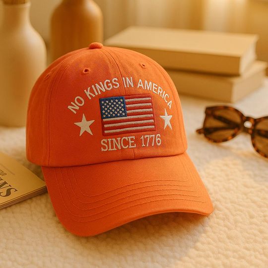 Discover No Kings in America Embroidered Hat