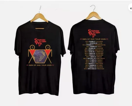 Discover Stephen Wilson Jr Tour 2025 T-Shirt