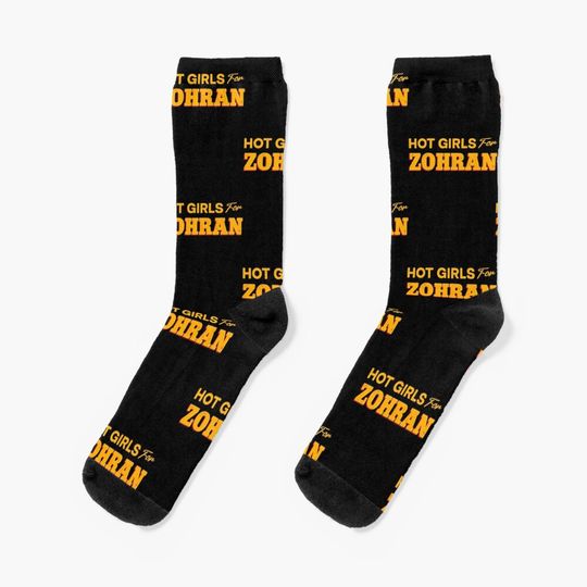 Discover Hot Girls Vote For Zohran-Zohran For New York City Vintage Style Socks