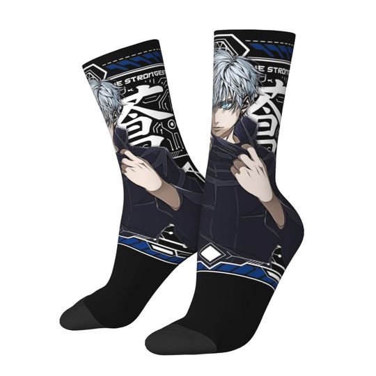 Discover JJK Anime Gojo Satoru The Strongest Sorcerer Socks