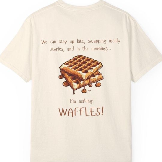 Discover Shrek Waffles Quote T-Shirt, Movie Lover Gift, Funny Tee, Novelty Shirt