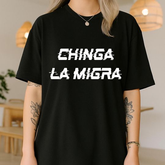 Discover Chinga La Migra T Shirt, End Ice Tee, Abolish Ice Shirt, Immigrant Human Rights Outfit