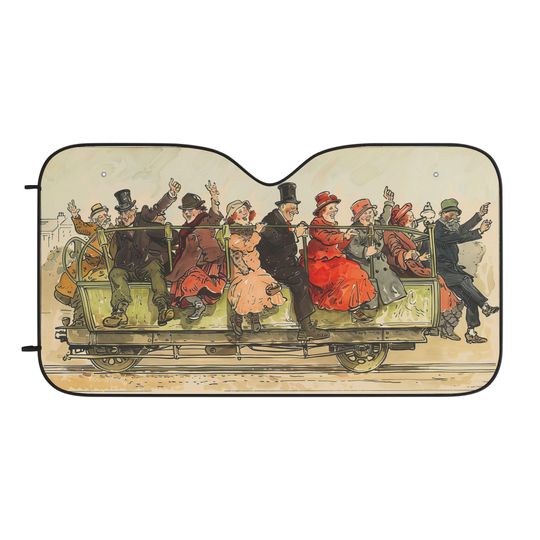 Discover Vintage Style Car Sun Shades, Fun Retro