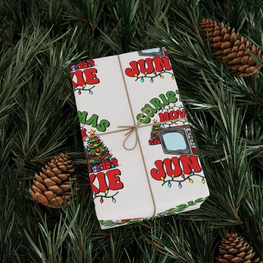 Discover Funny Christmas wrapping paper, Christmas movie wrapping paper, Silly Christmas gift wrap, hilarious xmas gift wrap