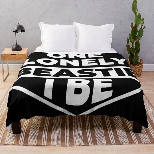 Discover One Lonely Beastie I Be Throw Blanket