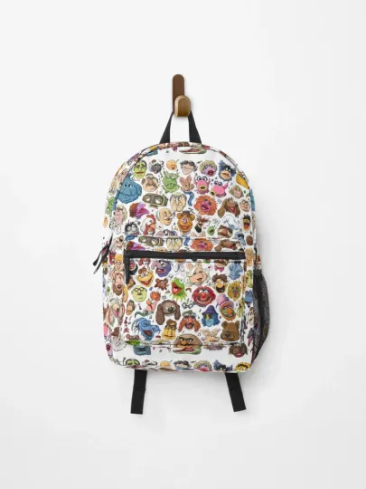 Discover It Time to Light the Lights Backpack, Muppetss Inspired Cartoon Fan Bag