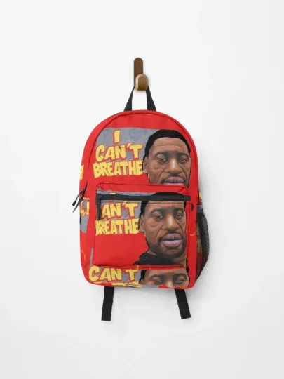 Discover George Floyd Backpack, Justice Art Statement Bag, BLM Inspired Gift