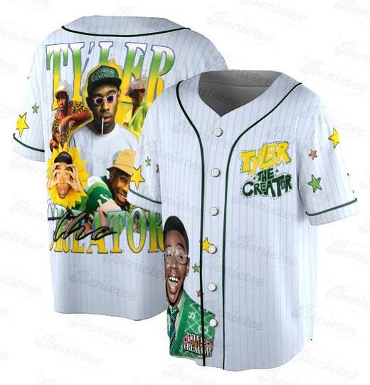 Discover Vintage Tyller the Creatorr Jersey, Tyller the Creatorr Rapper Jersey