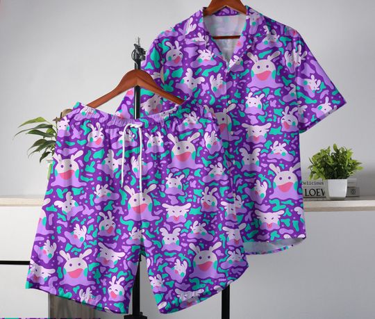 Discover Goomy Hawaiian Shirt Tropical Hawaii Set Hawaii Button Up Shirt