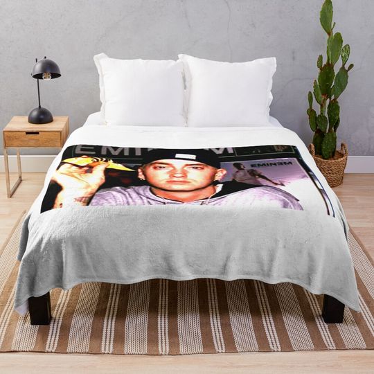 Discover Eminem Throw Blanket