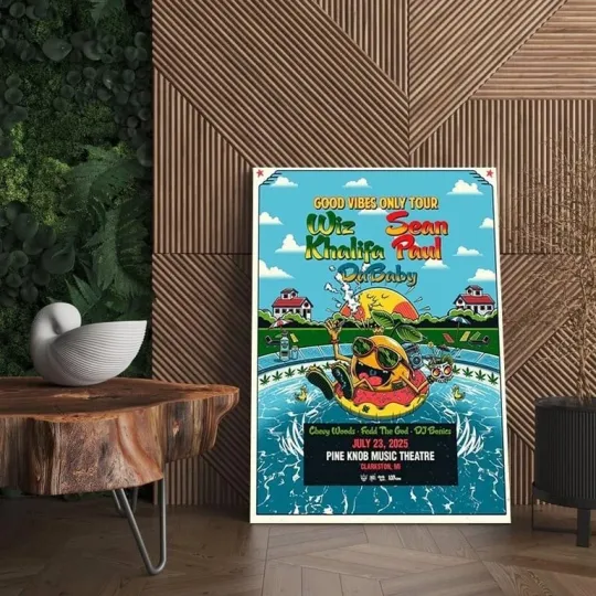 Discover Wiz Khalifa &Sean Paul PI Knob July 23rd 2025  Poster