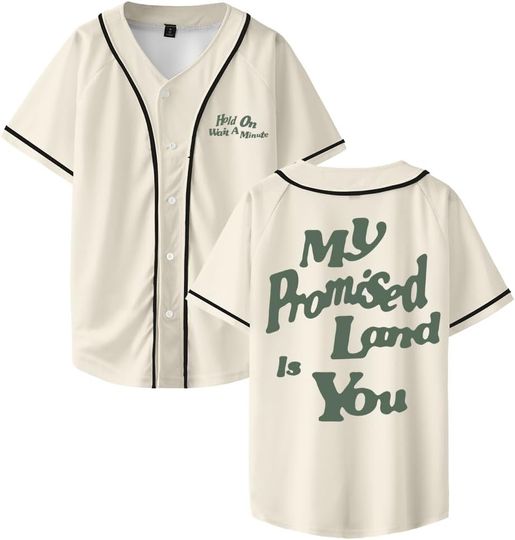 Discover Josiah Queen Promised Land Baseball Jersey Short Sleeve Shirt