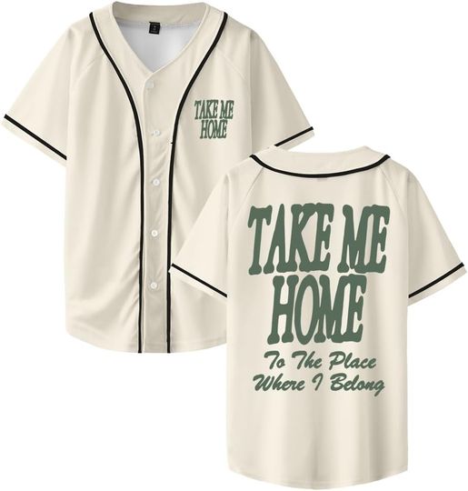 Discover Josiah Queen Take Me Home Short Sleeve Baseball Jersey Shirt