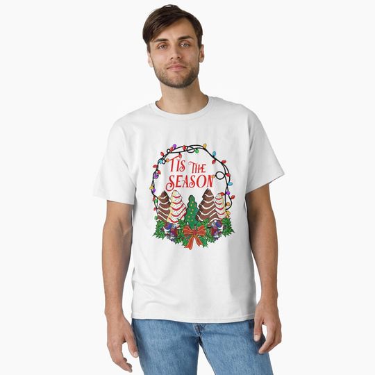 Discover little debbie christmas tree cake Tis the season Classic T-Shirt