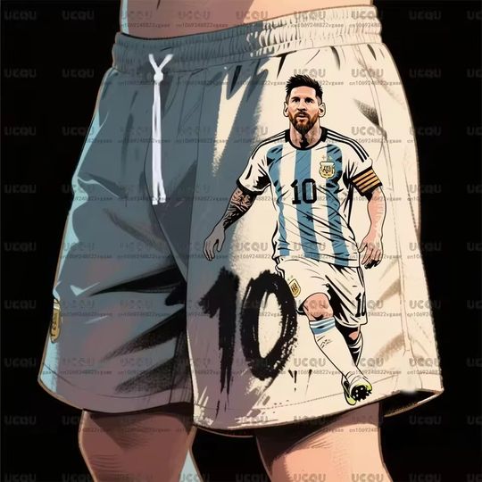 Discover Classics Male Adult Sports Boys Men Kids M-Messi Shorts