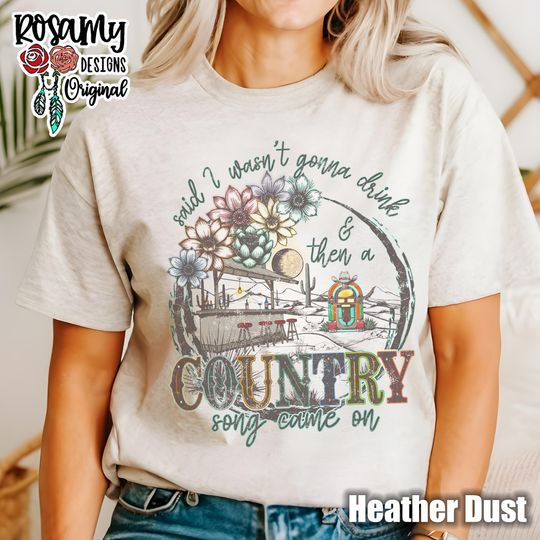 Discover Country Song Came On Shirt, Concert Shirt, Country Music T Shirt