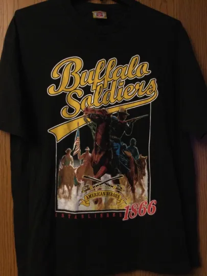 Discover Buffalo Soldiers - American Heroes - Est. 1866 Shirt