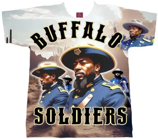 Discover Buffalo Soldiers Tee, Black History & African Heritage T-Shirt