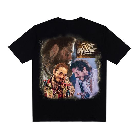 Discover Post Malone t-shirt, Post Malone Tour shirt Post Malone fan merch, Post Malone concert