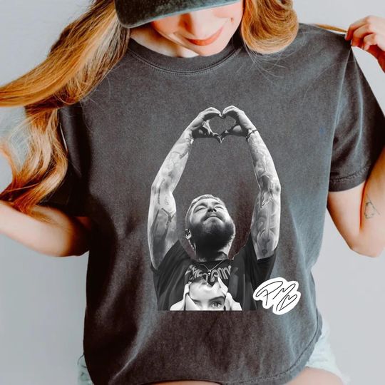 Discover Post Malone t-shirt, Post Malone Tour shirt Post Malone fan merch, Post Malone concert