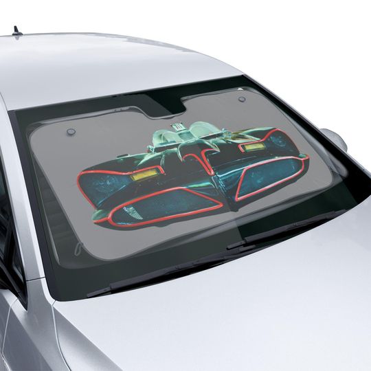 Discover Batmobel Cool Car Sun Shades  Retro Car Design, UV Protection, Auto Accessories, Summer Essential, Gift for Car Lovers