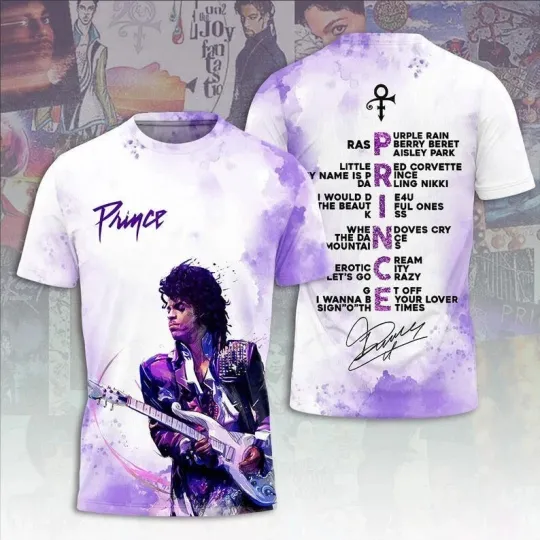 Discover Pur Rain Concert 3D T-Shirt, Rock Music Shirt