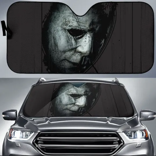 Discover Halloween Cool Sunshade Gift 2025, Scary Gift For Halloween, Horror Sunshade