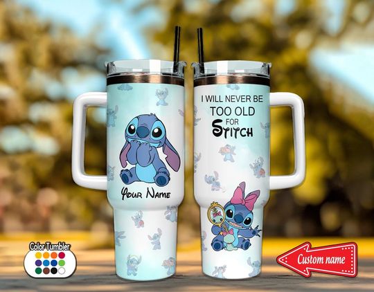 Discover Personalized Stitchh Tumbler 40oz, Stitchh 40oz Tumbler, Disneyyland Tumbler, Stitchh 40 oz Tumbler ,Disneyyy Stitchh Tumbler, Disneyyy Gift