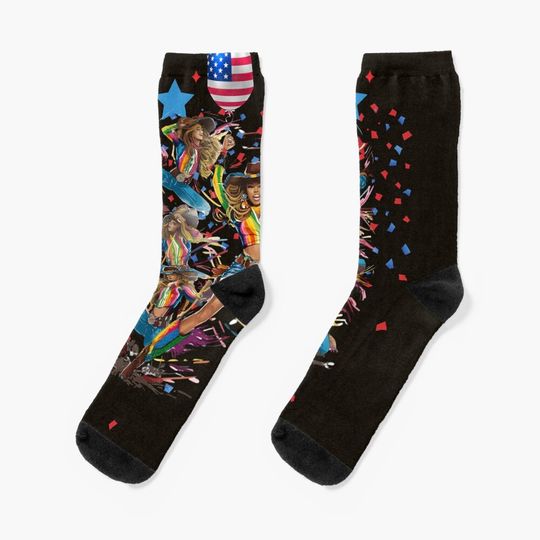 Discover Festival Fever with Cowboy Carter Socks