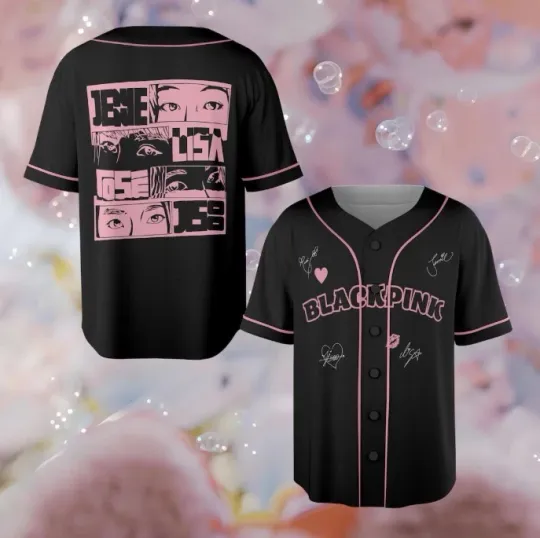 Discover BLACKPINK Signed Baseball Jersey for 2025 Deadline Tour