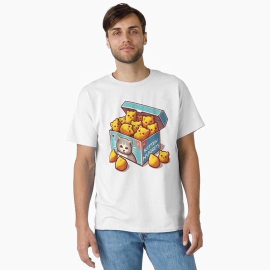 Discover Kitten Nuggets Classic T-Shirt