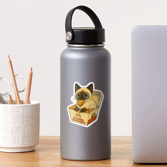 Discover Kitten McNuggets Sticker