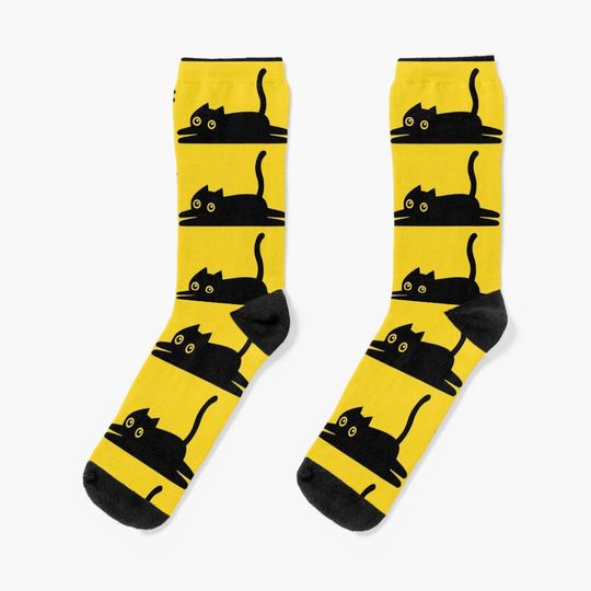 Discover Black cat Socks