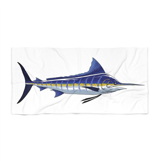 Discover Ocean-Inspired Beach Towel for Fishing Lovers, Nautical Summer Accessory