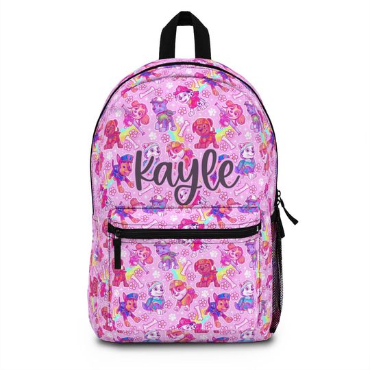 Discover Personalized Backpack pink pups