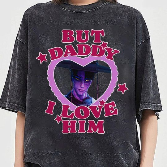 Discover Jinu Kdh But Daddy I Love Him Movie Mineral Wash Shirt