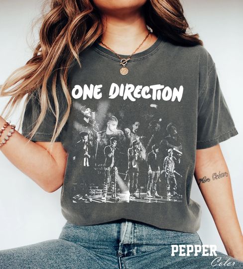 Discover Vintage One Direction Pop Music Shirt, One Direction Shirt, Retro Direction Music Album Shirt