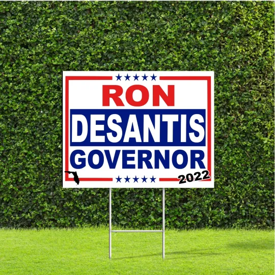 Discover Nikki Haley 2024 Presidnetial Race Red White & Blue Yard Sign