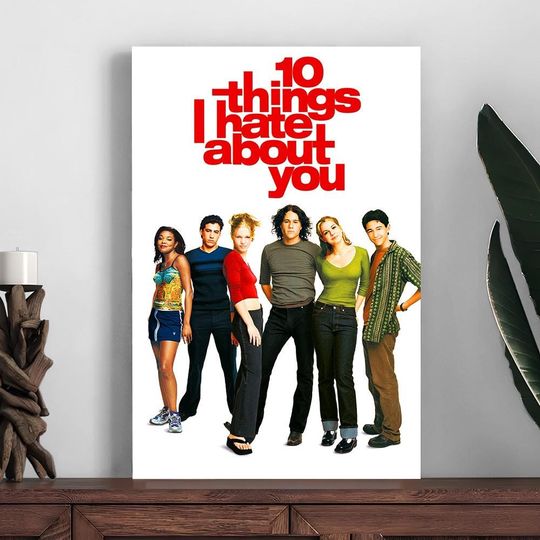 Discover 10 Things I Hate About You Movie Poster,Home Decor Poster,Room Decoration Printing,Photo Wall Art Poster