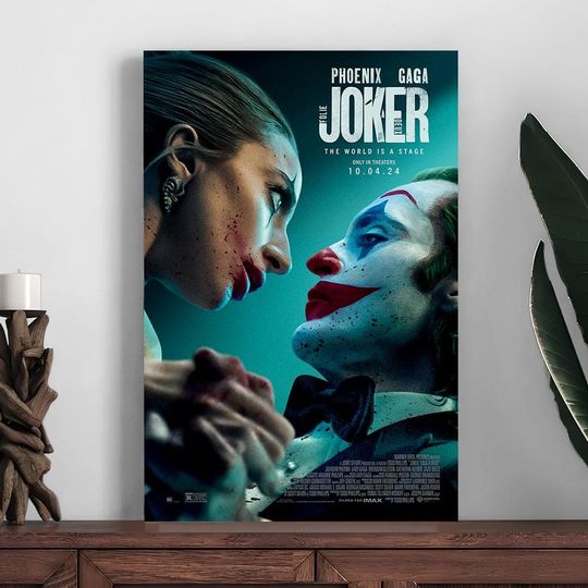Discover Joker: Folie  Deux Movie Poster,Home Decor Poster,Room Decoration Printing,Photo Wall Art Poster
