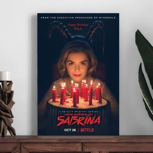 Discover Chilling Adventures of Sabrina Movie Poster,Home Decor Poster,Room Decoration Printing,Photo Wall Art Poster