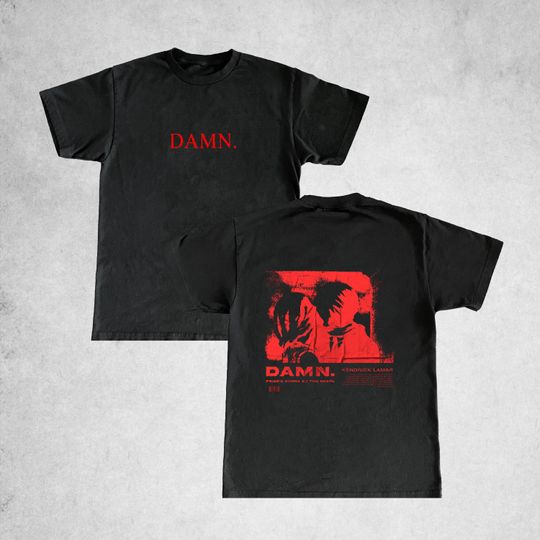 Discover Kendrick Lamar Shirt, Kendrick Lamar DAMN Album T-Shirt, Kendrick Lamar Merch