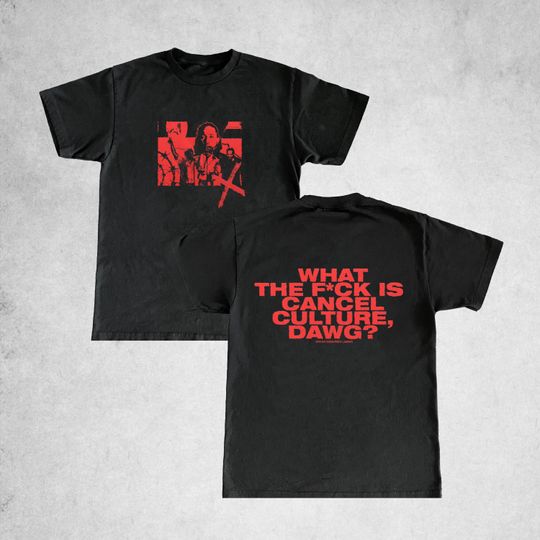 Discover Kendrick Lamar Shirt, Kendrick Lamar WTF Is Cancel Tee, Kendrick Lamar Song Lyrics Shirt