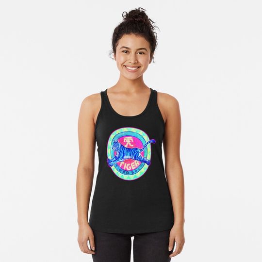 Discover Tiger Balm Blue Tank Top